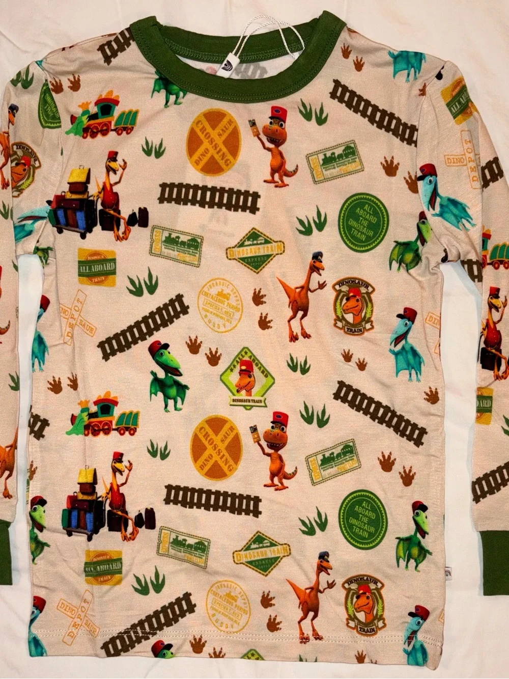 Emerson and Friends Dinosaur Train bamboo pajamas sz 2T NWT